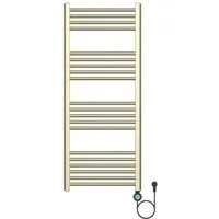 Belvit Elektrischer Badheizkörper Smart WiFi programmierbar, 700W mit Thermostat 160x50cm aus Stahl, diverse Farben, mit Fenster-offen-Erkennung, Kindersicherung & Timer
