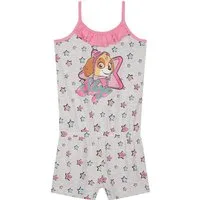 PAW PATROL Kurzoverall Paw Patrol Mädchen kurzer Jumpsuit Overall Sommeranzug 2-8 Jahre Paw Mädchen Jumpsuit