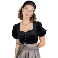 Spieth & Wensky Dirndl Samt Dirndl 2tlg. - GÖTTIN - schwarz