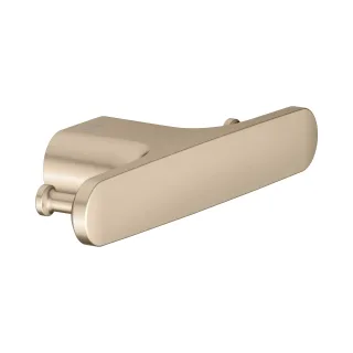 Keuco Handtuchhaken Edition 400 11515, doppelt, Bronze gebürstet, 11515030000 11515030000