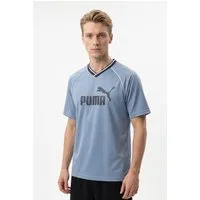 PUMA T-Shirt ESS FOOTBALL JERSEY relaxed fit, Kurzarmdesign, mit DryCELL-Technologie