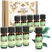 com-four Duftöl verschiedene duftende Öle, Raumduft, Duftöl für Aroma-Diffusoren, (10-St)