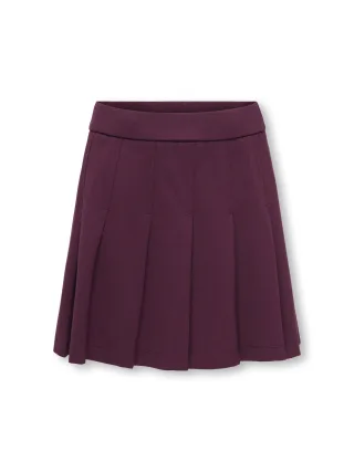 KIDS ONLY - KOGPOPTRASH LIFE HW PLEAT SKIRT CS PNT Winetasting - Gr. - 152
