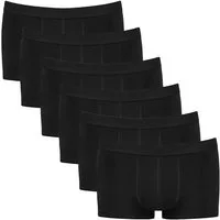 sloggi Retro Boxer 6er Pack 24/7 (Spar-Set, 6-St) Hipster Short / Pant - Baumwolle - ohne Eingriff - Atmungsaktiv