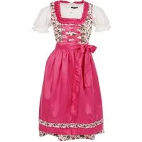 Maddox Dirndl Kinderdirndl 'Zermatt' 3-tlg., Streublümchen Pink