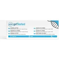 GetTested International AB Unverträglichkeitstest Vaginaler pH-Test, 1 Messparameter, Einzeltest, 1-tlg., pH-Test für den Vaginalbereich, Vaginaler pH-Test für zuhause