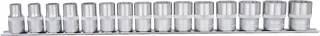 KS Tools 1/2" 12-kant-Stecknuss-Satz, 15-tlg, 10-24mm - 911.1285