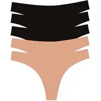 OCCULTO Tangaslip Damen Seamless Tanga 5er Pack (Model: Ravenna) (5-St)