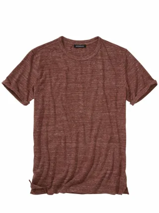 Mey & Edlich Herren Kometenhaftes T-Shirt Rot 96 % Baumwolle, 4 % Polyester