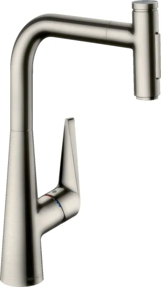 Hansgrohe Spültischmischer 300 Select 2jet sBox Ausziehbrause M5117-H300 edelstahl-optik, 73867800 73867800