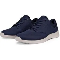 Ecco Irving Schnürschuh, Freizeitschuh, Halbschuh, Schnürschuh mit gepolstertem Schaftrand