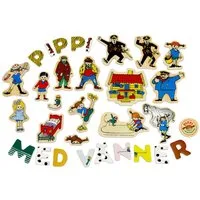 Pippi Langstrumpf Universal Unisex Kinder Magnetspielbausteine, (72 St)