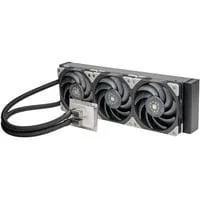 SST-XE360PD, Wasserkühlung schwarz/silber