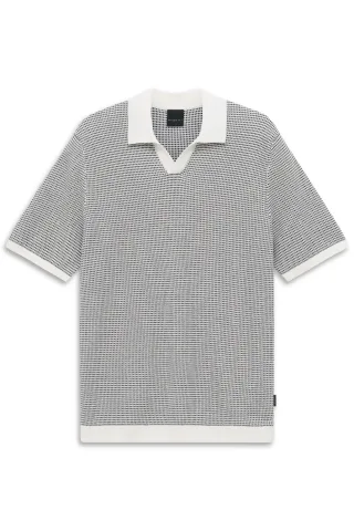 bugatti - Herren Polo 1/2 Arm marine - Gr. - L