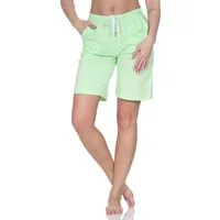 Normann Relaxanzug Damen Shorty Schlafanzug Pyjama Hose kurz - perfekt zu kombinieren