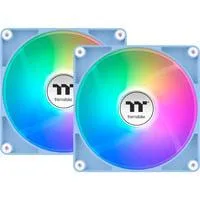 CT140 Reverse ARGB Sync PC Cooling Fan Hydrangea Blue, Gehäuselüfter hellblau, 2er Pack, Reverse, 140 mm