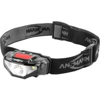 ANSMANN AG LED Stirnlampe LED Stirnlampe - sehr Leicht und Kompakt 3W LED ideal zum Joggen