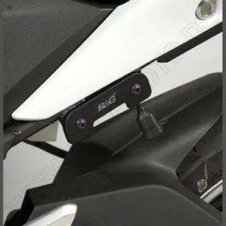 R&amp;G Fußrasten Abdeckung hinten Honda CBR 250 R Bj. 2011-2015 Sozius Rastenabdeckung