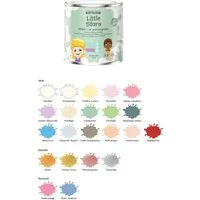 Alpina Holzlack Little Stars Kinder Möbel- & Spielzeugfarbe 250 & 750 ml Kinderfarbe, Möbel- und Spielzeugfarbe, Matt, Ideal für Kinderzimmer