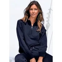 H.I.S Sweatshirt Troyer im maritimen Stil, Loungewear