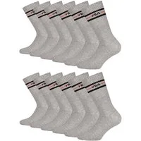 Fila Tennissocken Vintage Sportsocken (6-Paar) mit weichen Bündchen