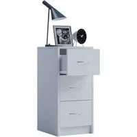 VCM Nachttisch Boxal Maxi 65x33x35cm (1-St), Nachtschrank, Beistelltisch, Nachtkommode