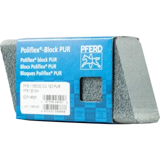 PFERD TOOLS Poliflex Schleifblock Bindung PUR für Feinschliff und Finish - 41020120