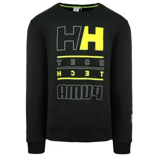 Puma x Helly Hansen Langarm Crew Crew Neck Black Männer Grafisches Sweatshirt 598284 01