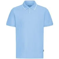 Blend Poloshirt BHGILBERT POLO S/S aus Baumwollmischung, Regular Fit, mit kurzer Knopfleiste, unifarben