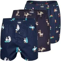 HAPPY SHORTS Boxershorts Happy Shorts X Herren Boxershorts, Boxer Shorts mit Suspense Farbwahl (1-St)