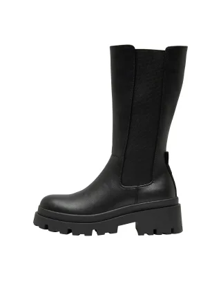 ONLY SHOES - ONLDOJA-5 PU LONG BOOT - NOOS Black - Gr. - 39