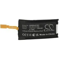 vhbw Akku passend für Samsung Gear Fit 2 Pro, SM-R365 Smartwatch / Akku Akku Li-Polymer 200 mAh (3,85 V, 1 St), Leistungsfähiger Austausch-Akku für Fitness-Tracker, Sportuhr