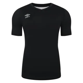 Umbro - "Elite" Base Layer Oberteil V-Ausschnitt für Herren/Damen Unisex (Schwarz)
