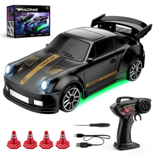 WSD E84 E85 RTR 1/64 2.4G 4WD Mini Drift RC Car Race LED Light Two Speed Full Scale Radio Control High Speed Motor On-Ro