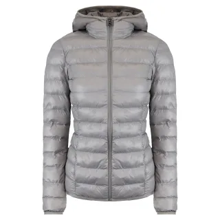 Emporio Armani Damen Jacke in Hellgrau