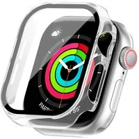 Tec-Expert Smartwatch-Hülle Hülle mit integriertem Displayschutz für Apple Watch 10 / 11 46 mm 46 mm, Rundum Schutz Cover Case Bumper stoß-und kratzfest robust