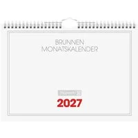 BRUNNEN Buchkalender BRUNNEN Monatskalender 2027, 297×210 mm