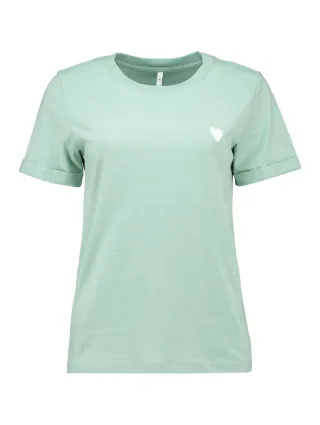 HaILYS - SS C TP Lo44ve soft sage/offwhite heart - Gr. - XXL