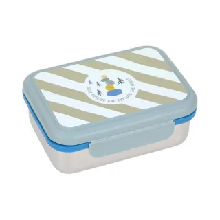 Lässig Edelstahl Lunchbox - Sunny Explorer Grün