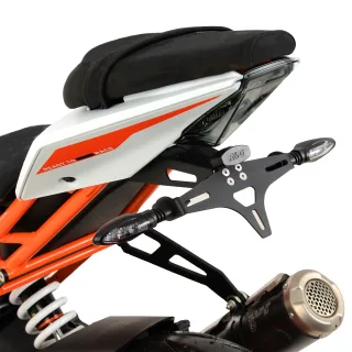 R&amp;G Kennzeichenhalter Heckumbau Aluminium KTM RC 125 / 390 Bj. 2022-2026 - eintragungsfrei