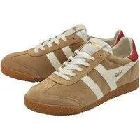 Gola Elan caramelbraun/weiss/dunkelrot Damen Sneaker