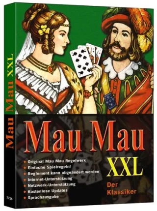 Mau Mau XXL CD-ROM Der Klassiker. Für Windows 98 (SE) Me 2000 NT 4 (SP3) XP