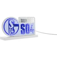FC Schalke 04 LED Dekolicht LED-Licht Nur der S04 Mirror