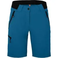 Bergson Outdoorhose VIDAA COMFORT Bermuda Damen Wandershorts, leicht, strapazierfähig, Normalgrößen, Saphir blau