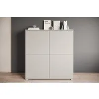 OTTO home PC-Schrank Kenia, Sekretär, Home Office (1 St), Mit Push-to-open, Tastaturauszug und praktischem Stauraum