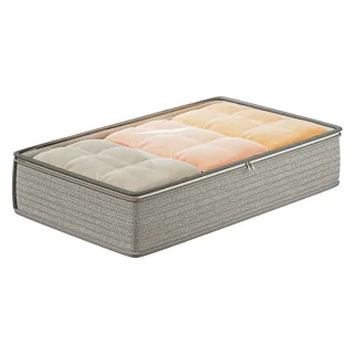 4PCS Large Capacity Under Bed Storage Bags Containers Space Saving Clothes Blanket Organizer Foldable Underbed Storages