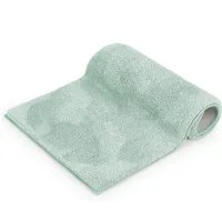 Blumtal Badematte rutschfester und weicher Badezimmerteppich, rutschsicher, strapazierfähig, waschbar, Polyester, Rechteckig, 1, Badvorleger in 50x80 cm - waschbar