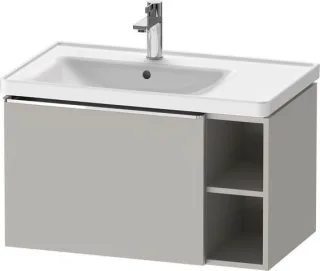 Duravit D-Neo Waschtischunterbau wandhängend Betongrau Matt 784x452x440 mm - DE4258010070000 DE4258010070000