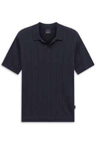 bugatti - Herren Polo 1/2 Arm marine - Gr. - XL