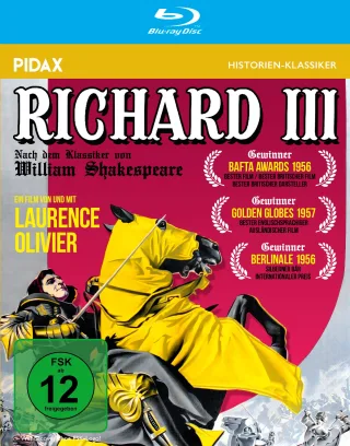 Richard III / Preisgekröntes Königsdrama mit Starbesetzung (Pidax Historien-Klassiker) [Blu-ray]